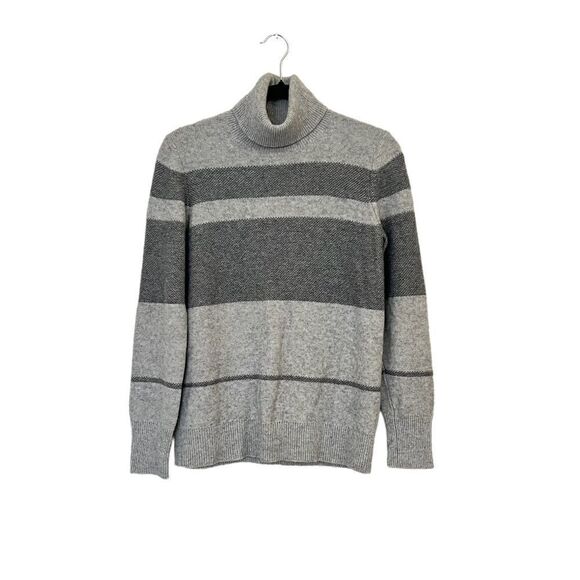 Banana Republic Flipucci Italian Yarn Merino Wool Cashmere Turtleneck Sweater M - Picture 1 of 5